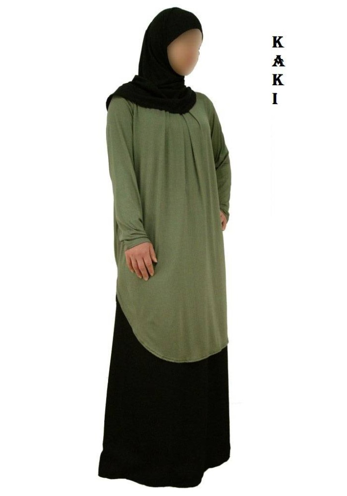 Tunique Longue Sabah en Viscose – Fabrication Française