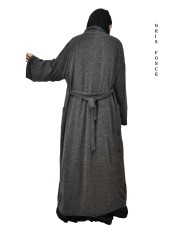 GILET LONG "Manches kimono" (Acrylique)