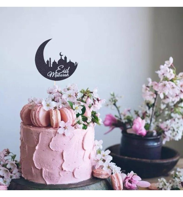 Piques "Eid Mubarak" cupcake - Lot de 10-
