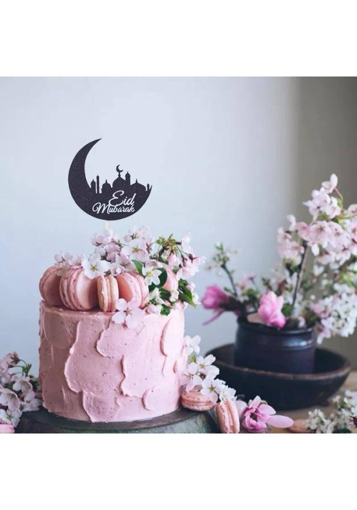 Piques "Eid Mubarak" cupcake - Lot de 10-