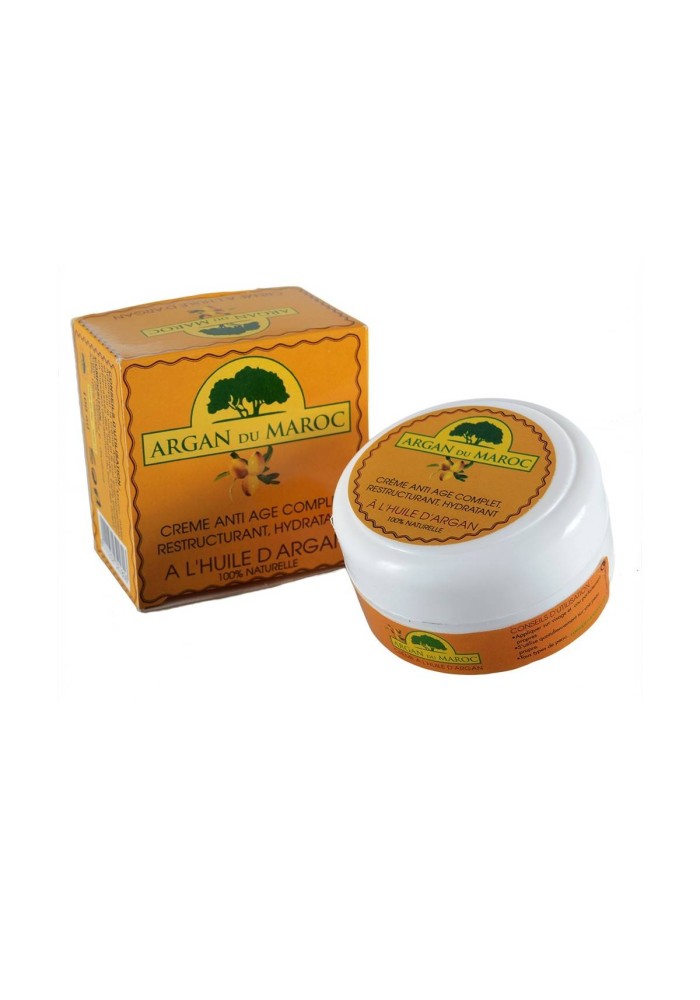 CREME ANTI-AGE A L'HUILE D'ARGAN -
