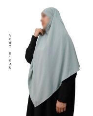 Khimar Ihsane à Pointe Court – Wool Peach