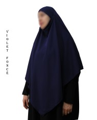 Khimar Ihsane à Pointe Court – Wool Peach