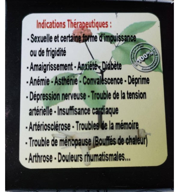 Ginseng rouge en poudre 10 grs