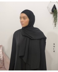 Grand Hijab Carré 160x160 cm – Georgette de Corée