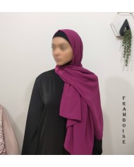 Grand Hijab Carré 160x160 cm – Georgette de Corée