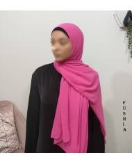 Grand Hijab Carré 160x160 cm – Georgette de Corée