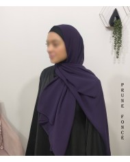 Grand Hijab Carré 160x160 cm – Georgette de Corée