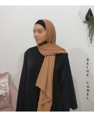 Grand Hijab Carré 160x160 cm – Georgette de Corée