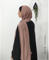 Châle Soie de Médine 190x70 cm – Hijab Opaque et Fluide