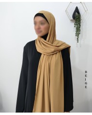 Châle Soie de Médine 190x70 cm – Hijab Opaque et Fluide