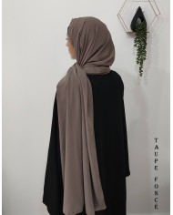 Châle Soie de Médine 190x70 cm – Hijab Opaque et Fluide