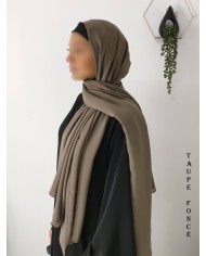 Grand Hijab Carré 160x160 cm – Georgette de Corée