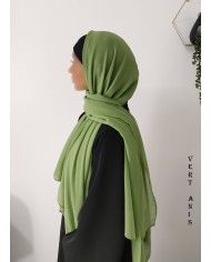 Grand Hijab Carré 160x160 cm – Georgette de Corée
