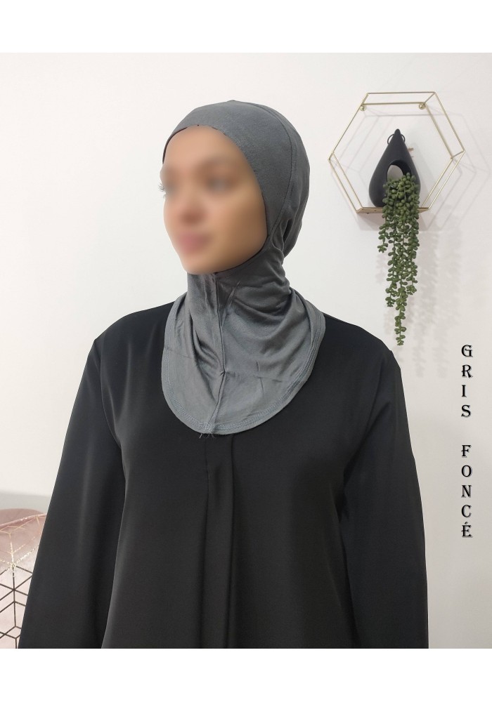 Sous-Hijab Coton Type Cagoule – Toucher Coton