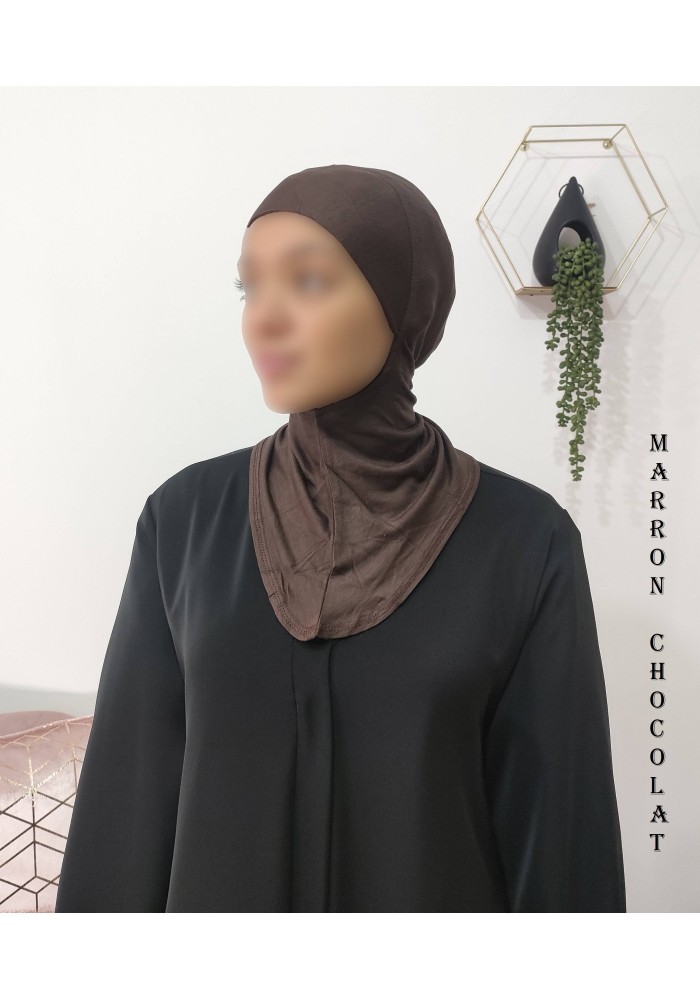 Sous-Hijab Coton Type Cagoule – Toucher Coton