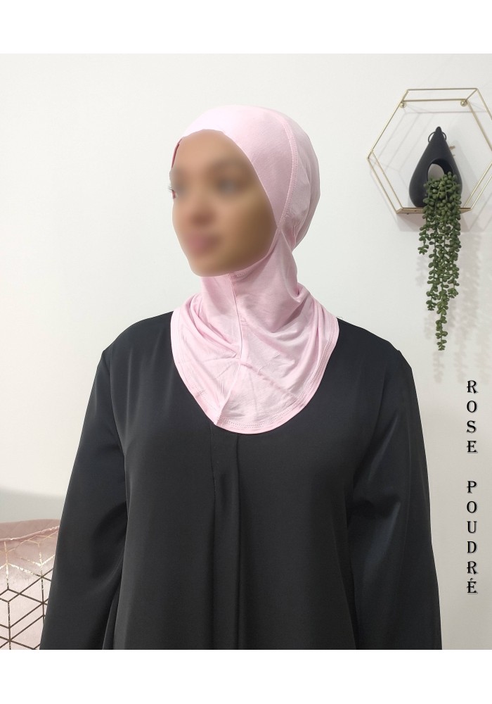 Sous-Hijab Coton Type Cagoule – Toucher Coton