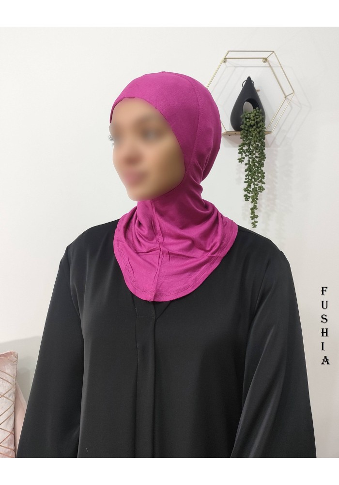 Sous-Hijab Coton Type Cagoule – Toucher Coton