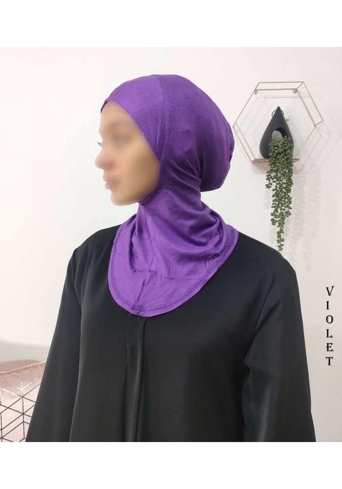 Sous-Hijab Coton Type Cagoule – Toucher Coton
