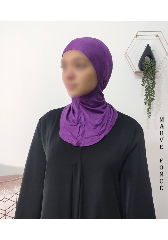 Sous-Hijab Coton Type Cagoule – Toucher Coton