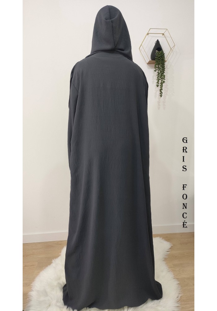 Robe de Prière Femme avec Hijab Intégré – Tissu Jazz