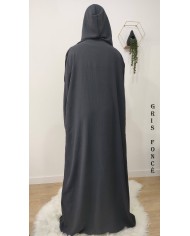 Robe de Prière Femme avec Hijab Intégré – Tissu Jazz