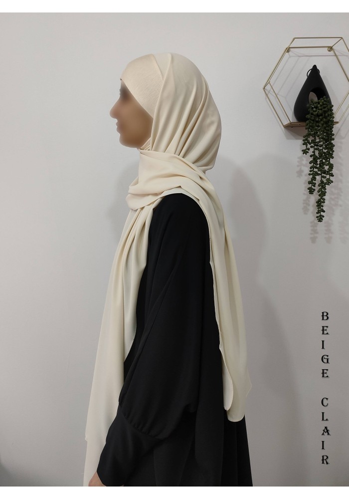 Hijab à enfiler Soie de Médine