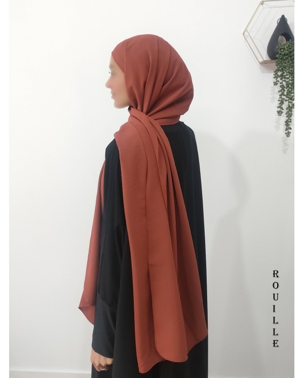 HIJAB à enfiler Soie de Jazz Haut de Gamme