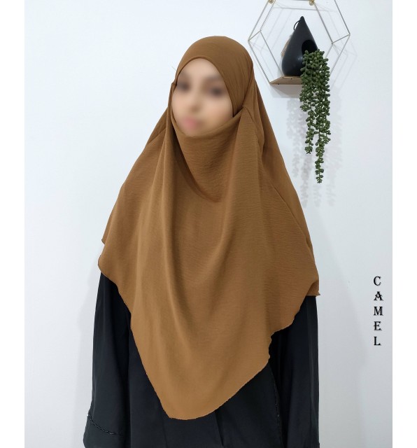 KHIMAR COURT POINTU (Tissu Jazz)