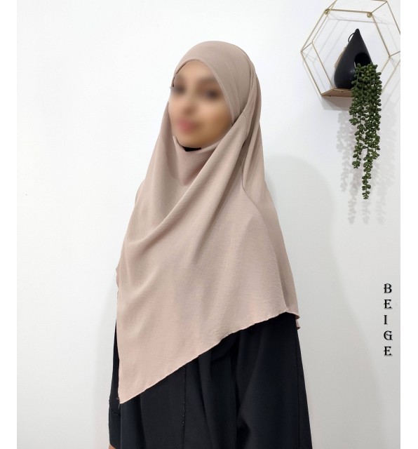KHIMAR COURT POINTU (Tissu Jazz)