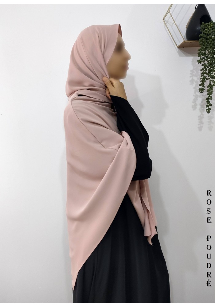 Khimar Hijab intégré (crèpe premium)