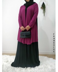 Gilet Long Femme en Viscose – Fabrication Française
