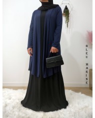 Gilet Long Femme en Viscose – Fabrication Française