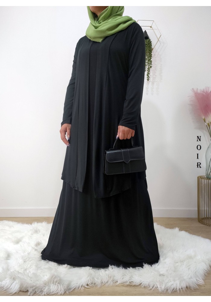 Gilet Long Femme en Viscose – Fabrication Française