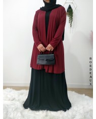Gilet Long Femme en Viscose – Fabrication Française