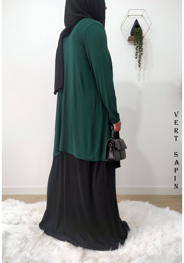 Gilet Long Femme en Viscose – Fabrication Française