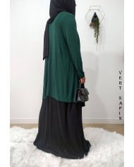 Gilet Long Femme en Viscose – Fabrication Française