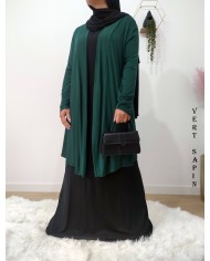 Gilet Long Femme en Viscose – Fabrication Française