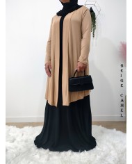 Gilet Long Femme en Viscose – Fabrication Française