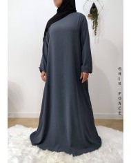 Robe Inaya avec Ceinture en Tissu Jazz – Made in France