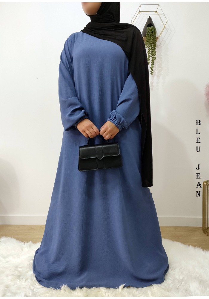 Robe Inaya avec Ceinture en Tissu Jazz – Made in France