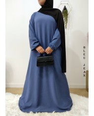Robe Inaya avec Ceinture en Tissu Jazz – Made in France