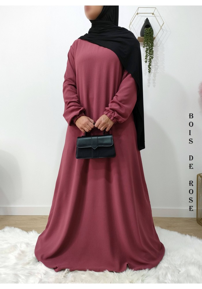 Robe Inaya avec Ceinture en Tissu Jazz – Made in France
