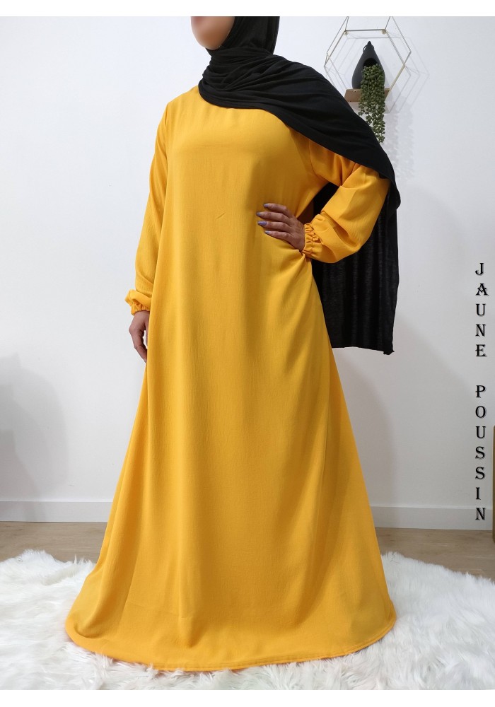 Robe Inaya avec Ceinture en Tissu Jazz – Made in France