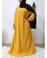 Robe Inaya avec Ceinture en Tissu Jazz – Made in France
