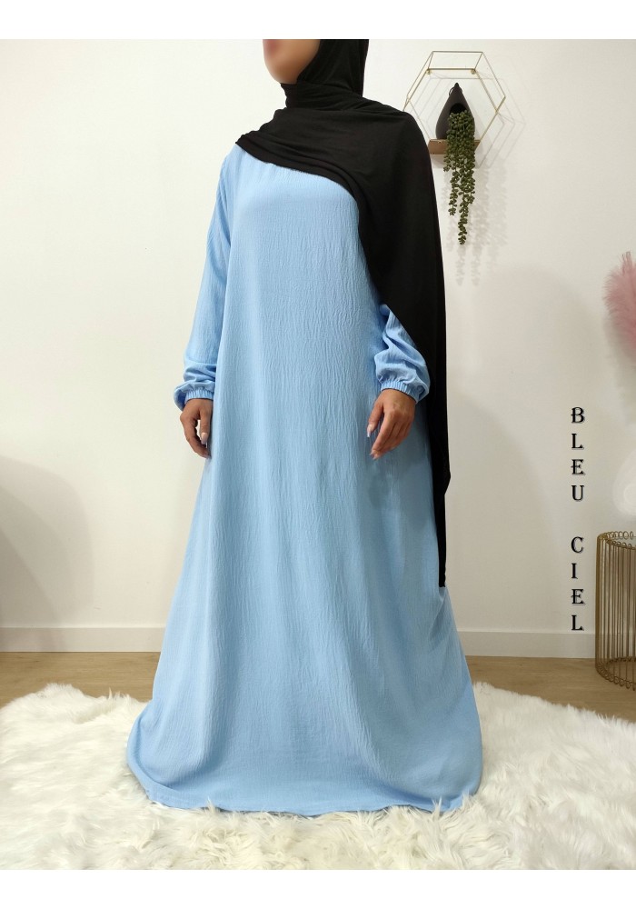 Robe Inaya avec Ceinture en Tissu Jazz – Made in France