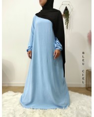 Robe Inaya avec Ceinture en Tissu Jazz – Made in France