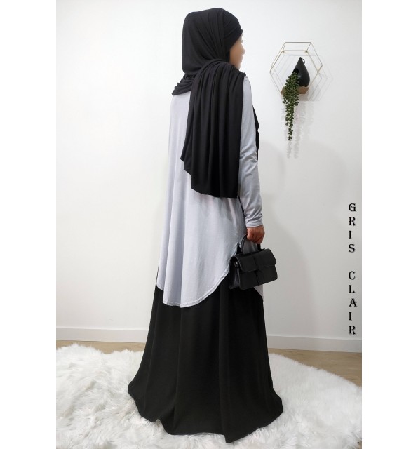 Tunique Longue Sabah en Viscose – Fabrication Française