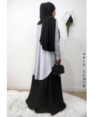 Tunique Longue Sabah en Viscose – Fabrication Française