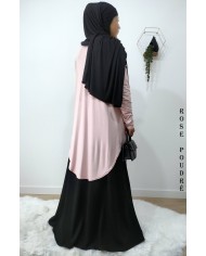 Tunique Longue Sabah en Viscose – Fabrication Française